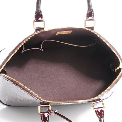 Louis Vuitton Vernis Alma GM Amarante 7 of 7