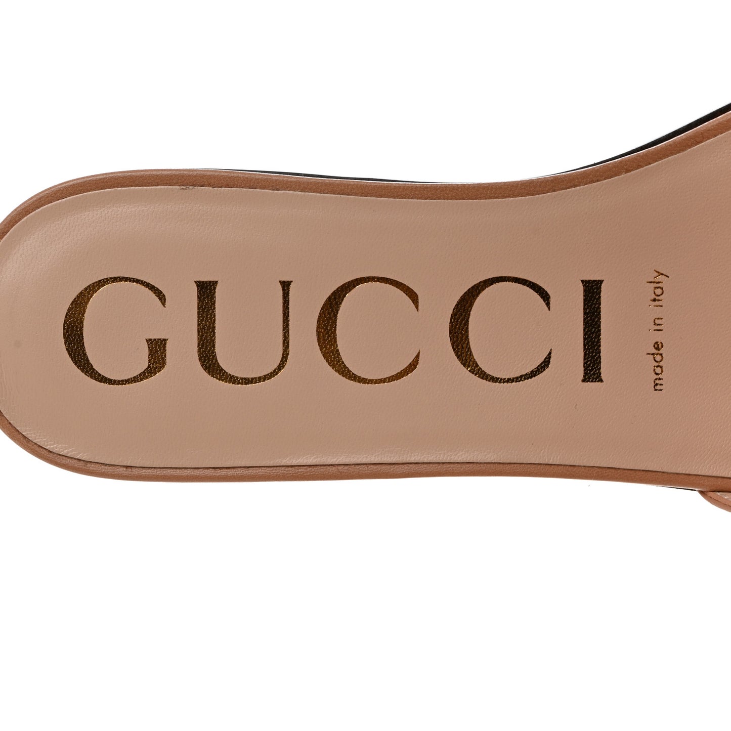 Calfskin Bamboo Buckle Sandals 37 Beige Multicolor