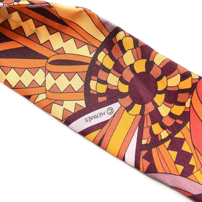 Hermes Silk Les Flots Du Cheval Twilly 4 of 5