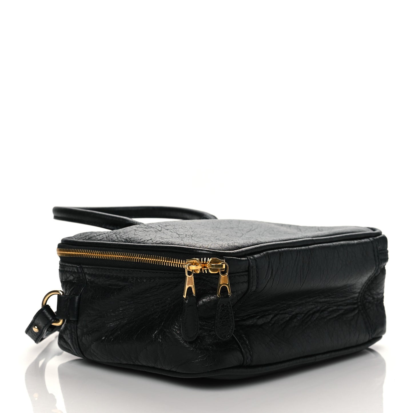 Agneau S Blanket Square Tote Black