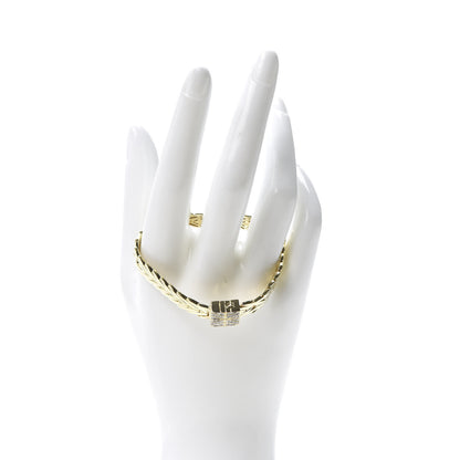 John Hardy 18K Yellow Gold Diamond 9mm Modern Chain Bracelet 2 of 5