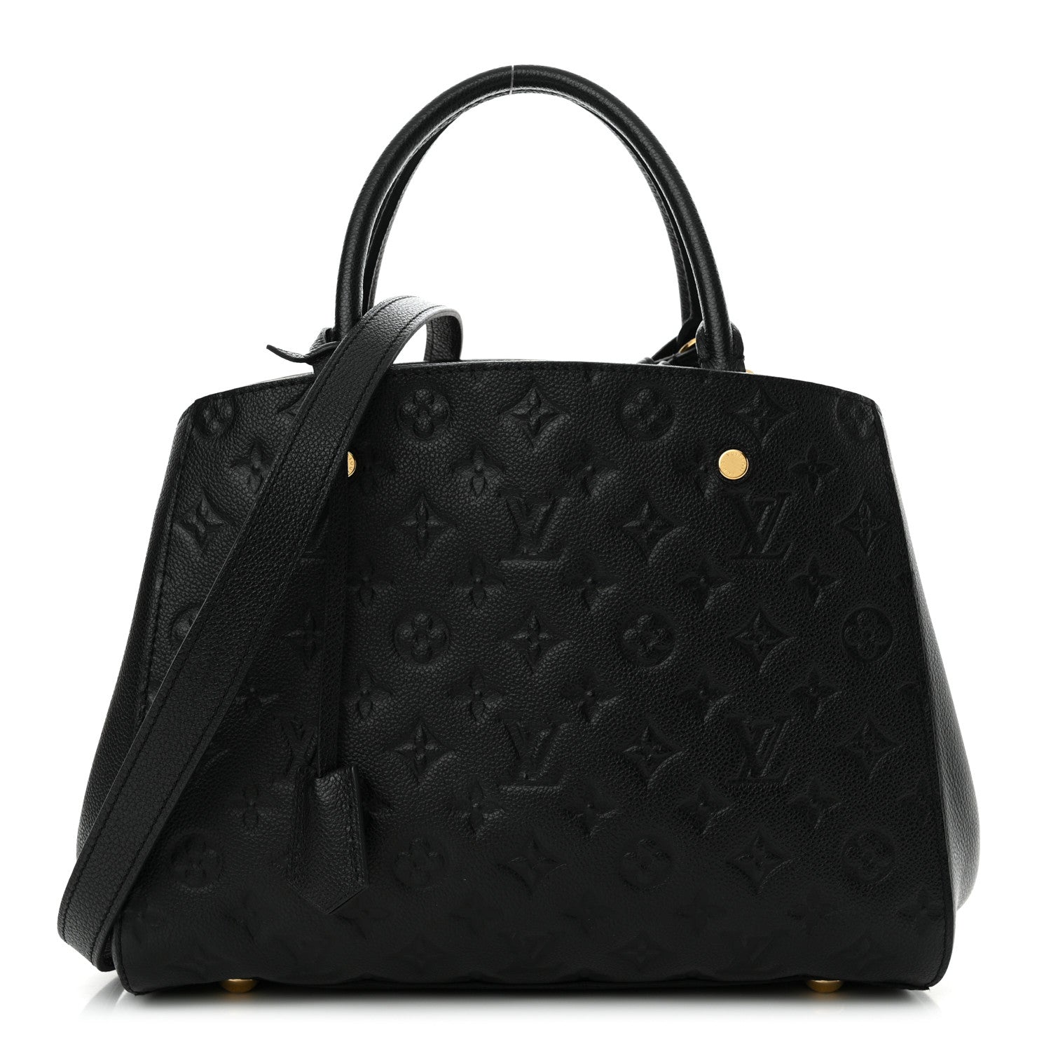 Louis Vuitton Empreinte Montaigne MM Black 1 of 11