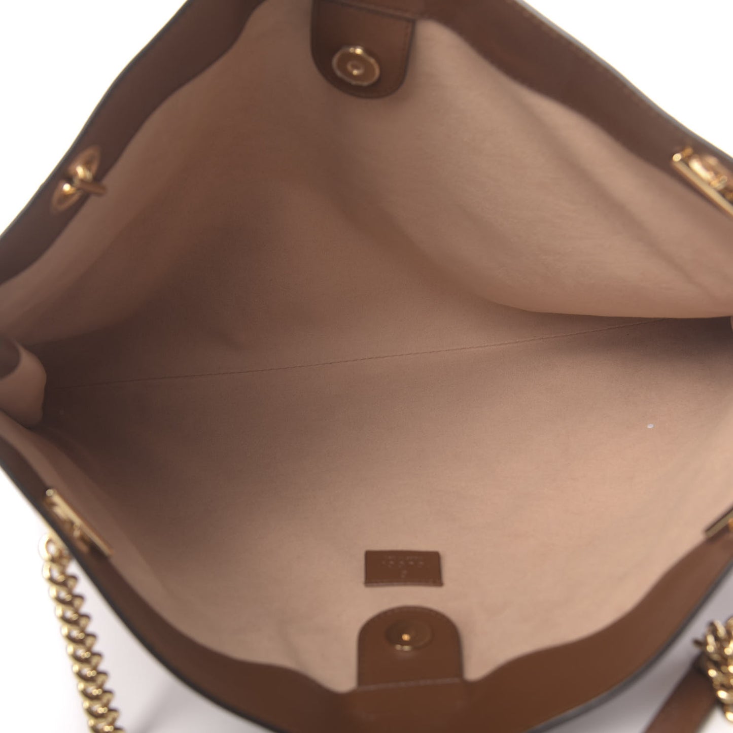 Calfskin Large Rajah Chain Tote Cuir
