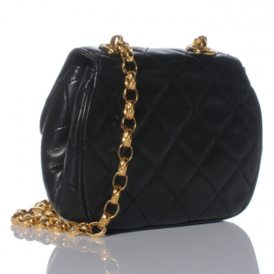 Chanel Lambskin Mini Flap Black 3 of 10