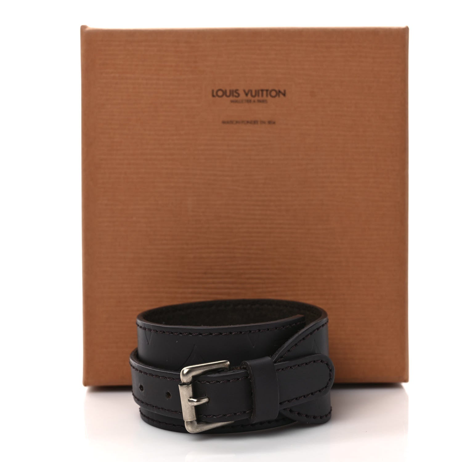 Louis Vuitton Glace Monogram Wrap Bracelet Cafe Brown 4 of 4