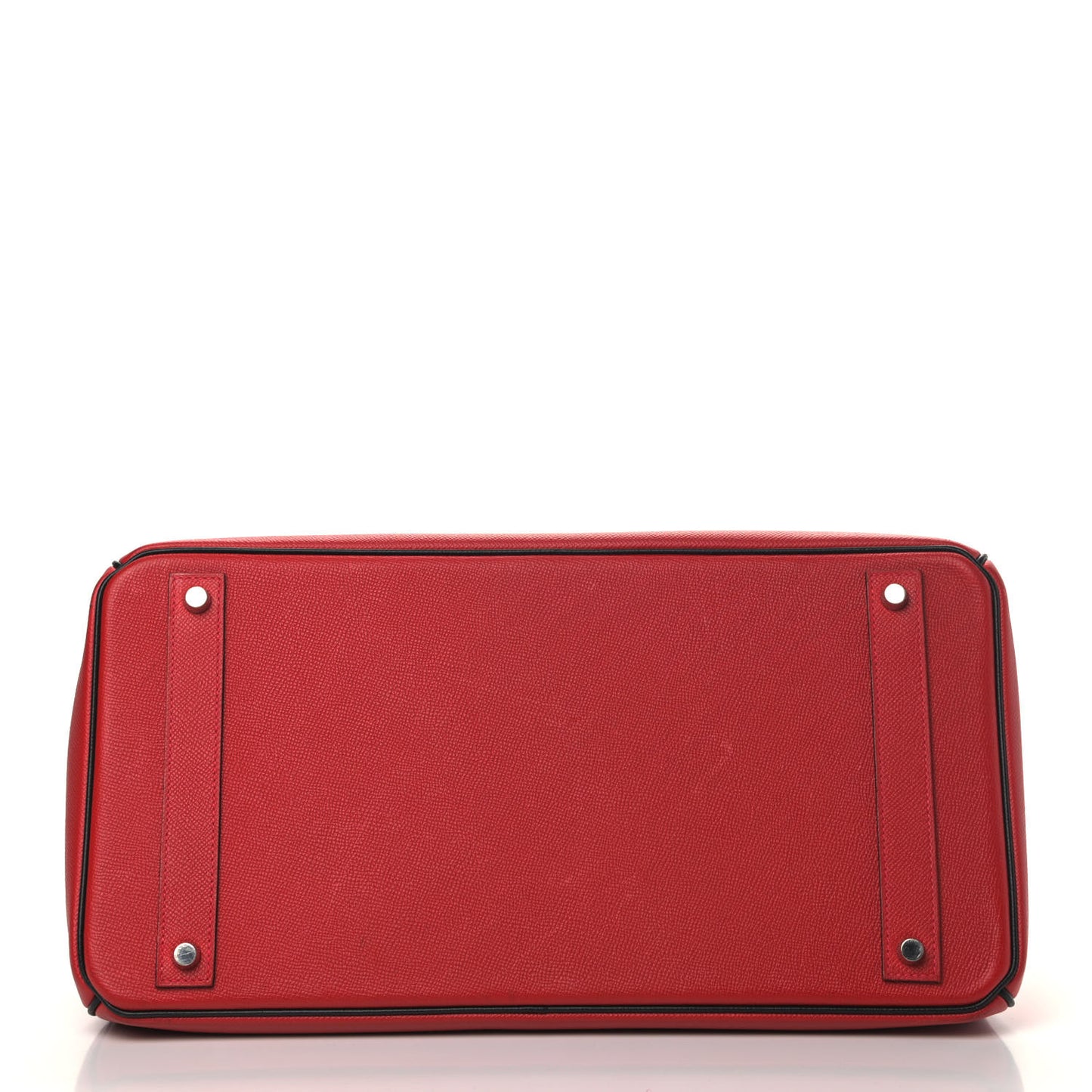 Epsom Horseshoe Birkin 40 Rouge Casaque Black