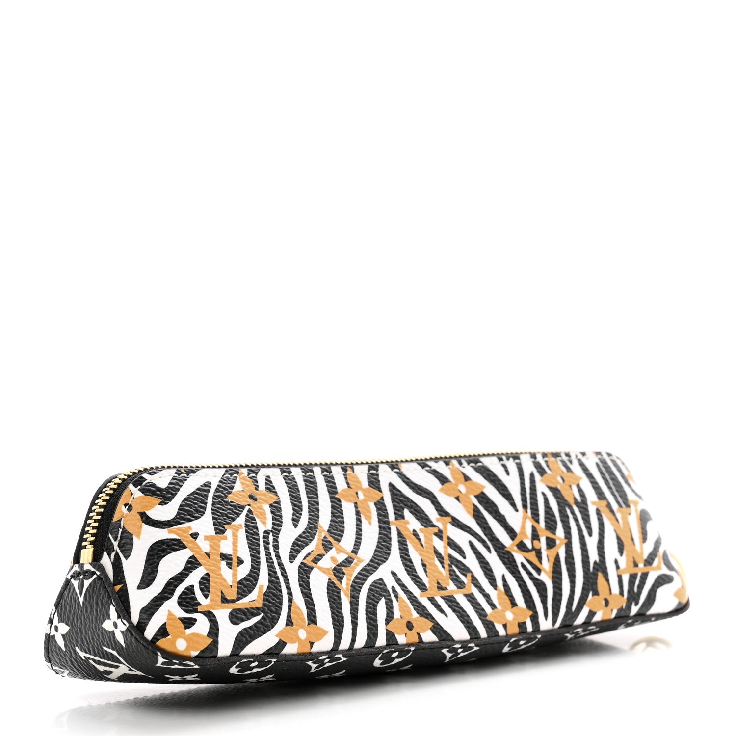 Louis Vuitton Monogram Giant Jungle Elizabeth Pencil Pouch Caramel 3 of 6