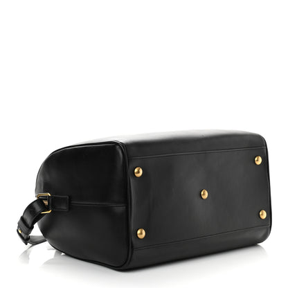 Saint Laurent Calfskin Classic Duffle 6 Black 4 of 11
