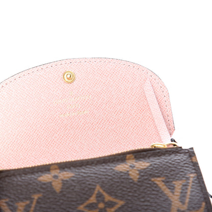 Louis Vuitton Monogram Rosalie Coin Purse Rose Ballerine 6 of 7