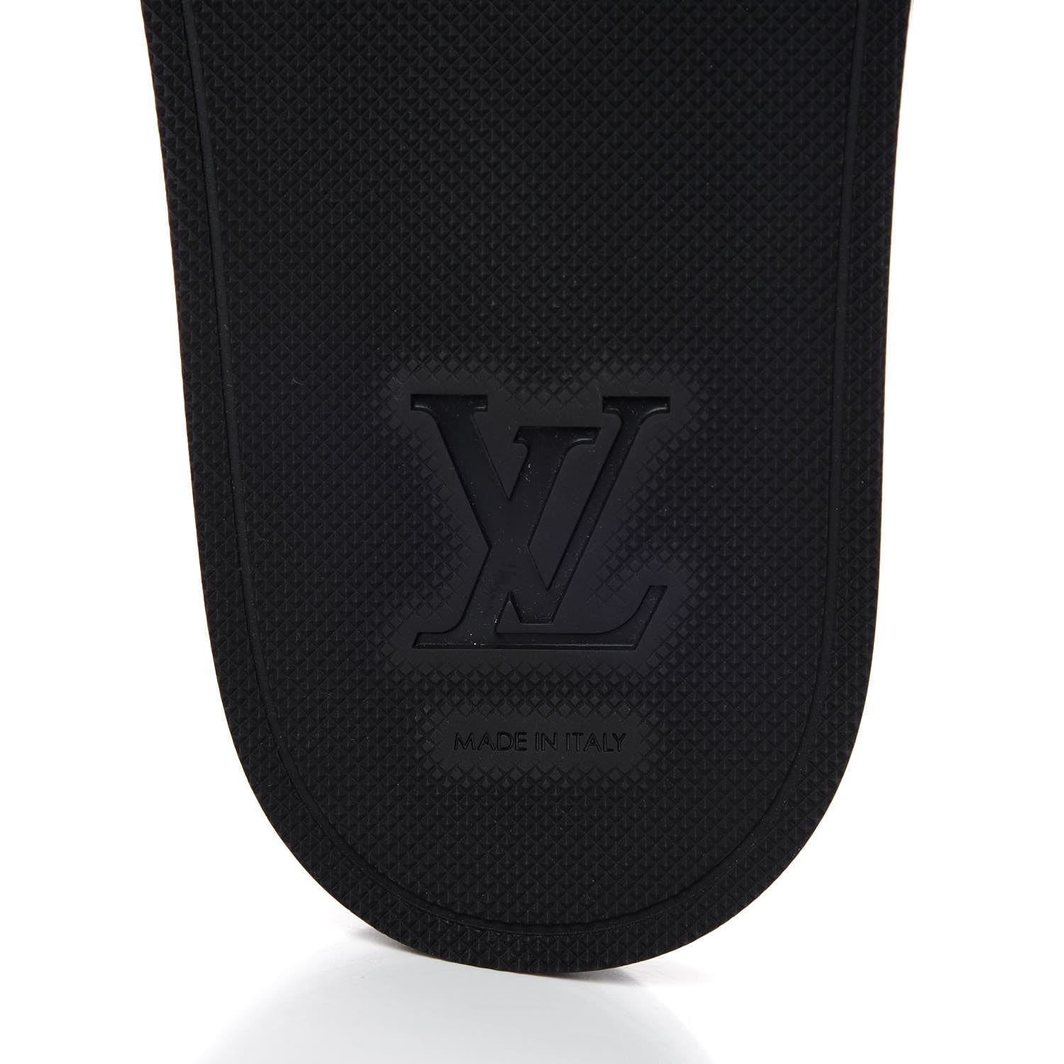 Louis Vuitton Calfskin Mens New Wave Mirabeau Flat Mules 10 Black 6 of 9