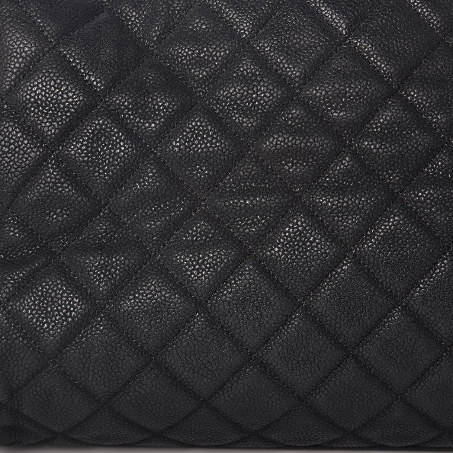 Chanel Iridescent Caviar Medium Lady Pearly Flap Black 11 of 13