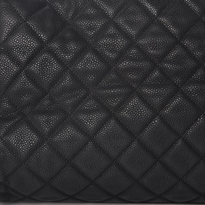 Chanel Iridescent Caviar Medium Lady Pearly Flap Black 11 of 13