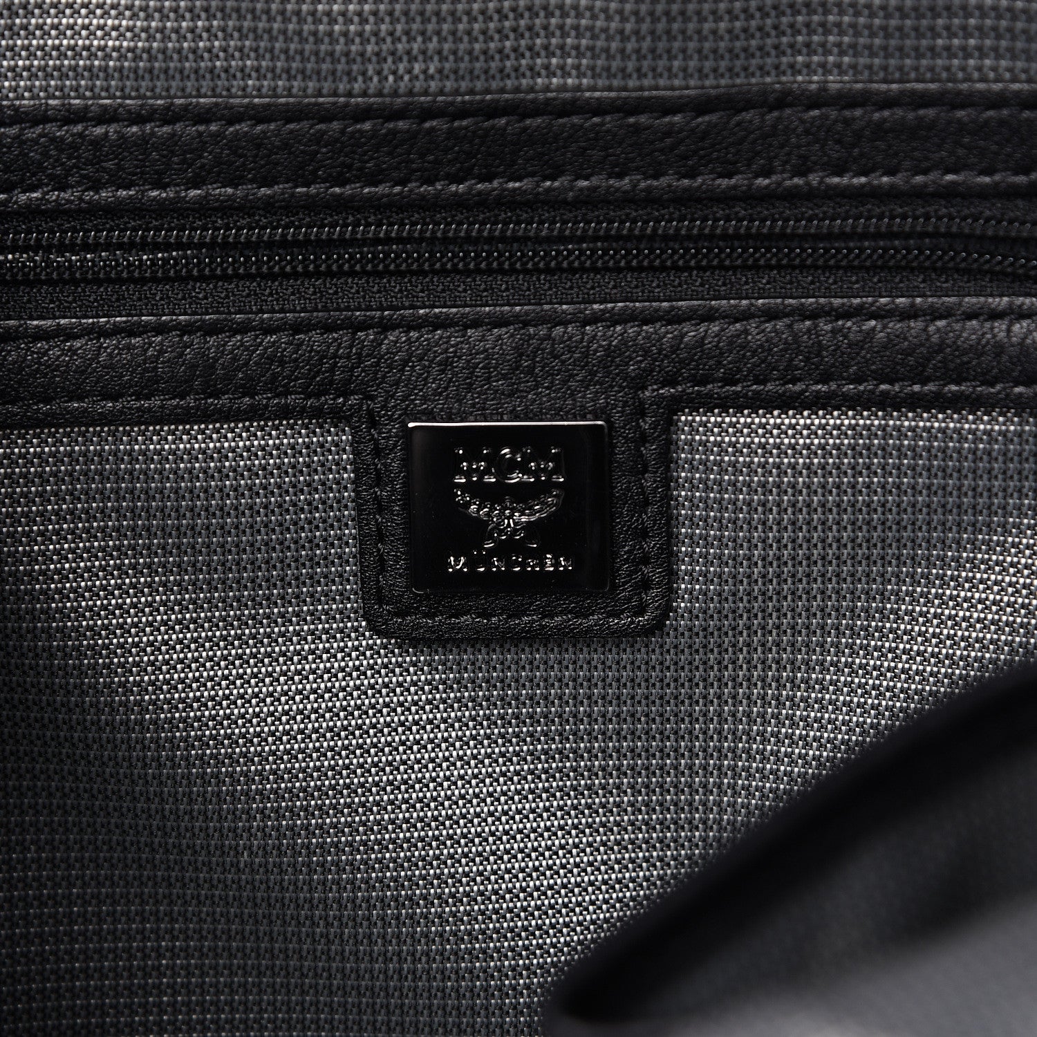 MCM Visetos Small Side Stud Stark Backpack Black 6 of 12