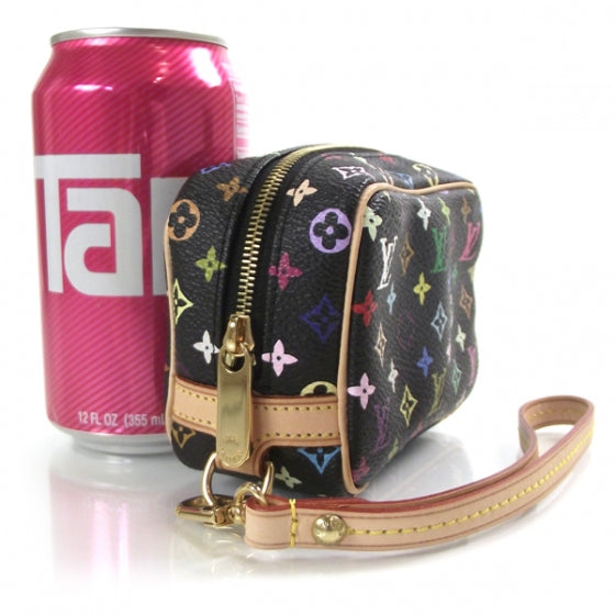 Louis Vuitton Monogram Multicolor Trousse Wapity Black 3 of 7