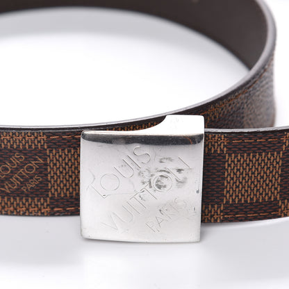 Louis Vuitton Damier Ebene LV Paris Buckle Belt 85 34 8 of 8