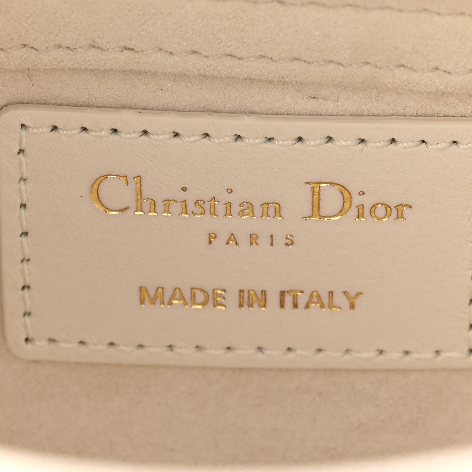 Christian Dior Lambskin Cannage Micro Lady D-Joy Latte 6 of 11
