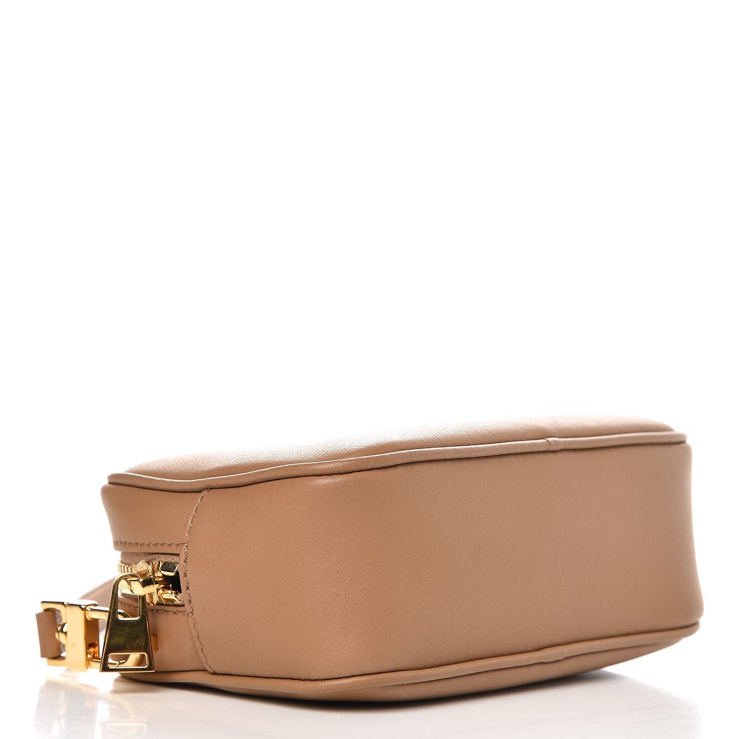 Calfskin Camera Crossbody Sandstone
