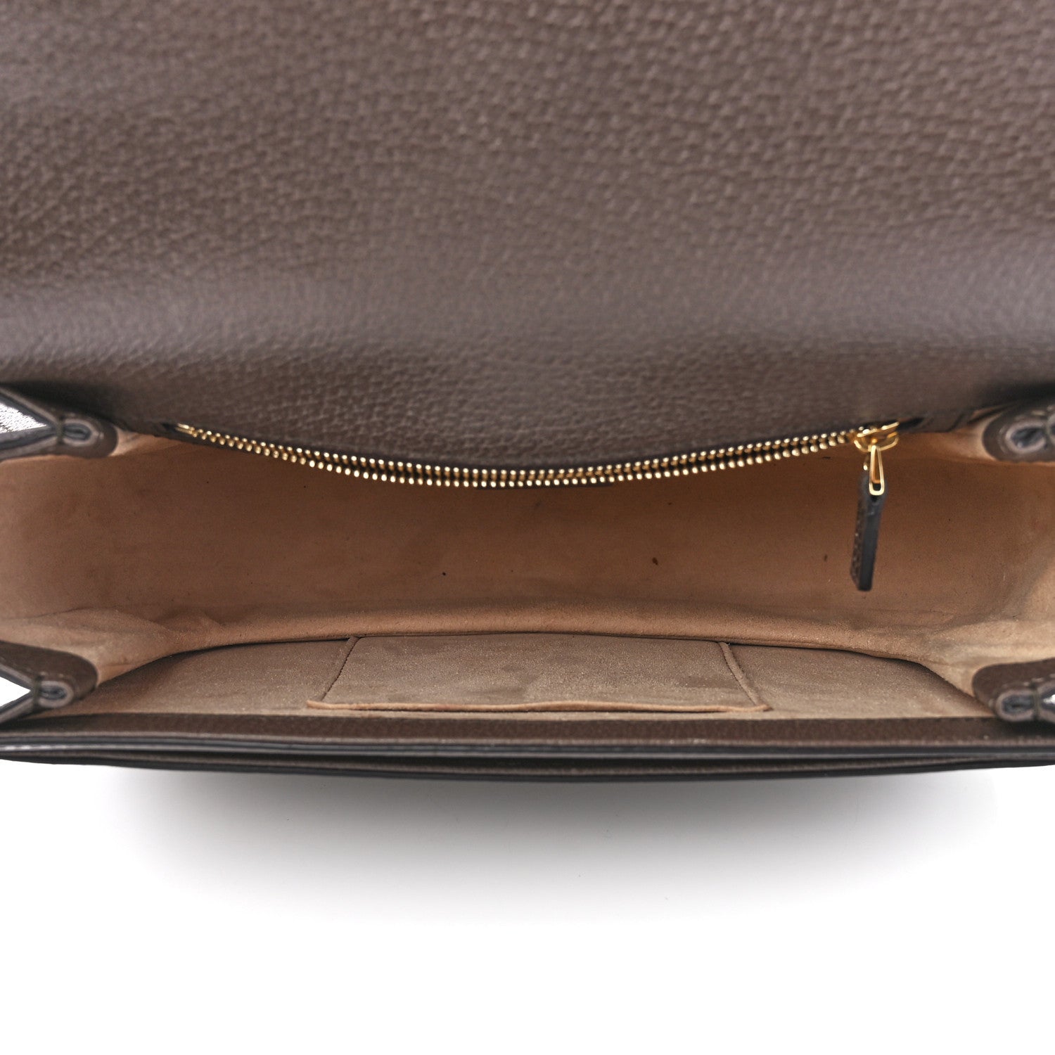 Gucci GG Supreme Monogram Web Small Ophidia Flap Messenger Bag Brown 5 of 12