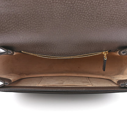 Gucci GG Supreme Monogram Web Small Ophidia Flap Messenger Bag Brown 5 of 12