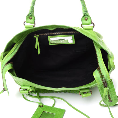 Balenciaga Chevre Classic Hardware City Apple Green 5 of 12