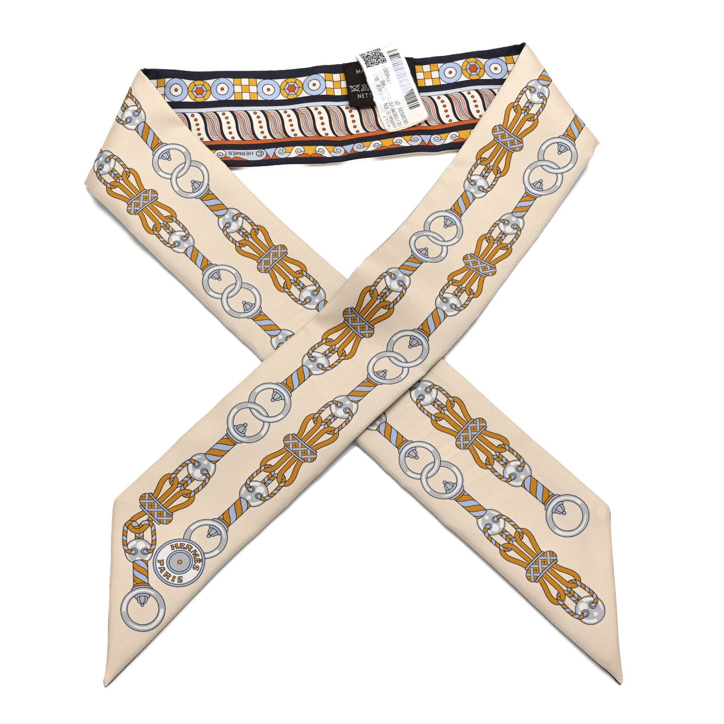 Silk Harnais En Rosace Twilly Creme Ciel Ocre