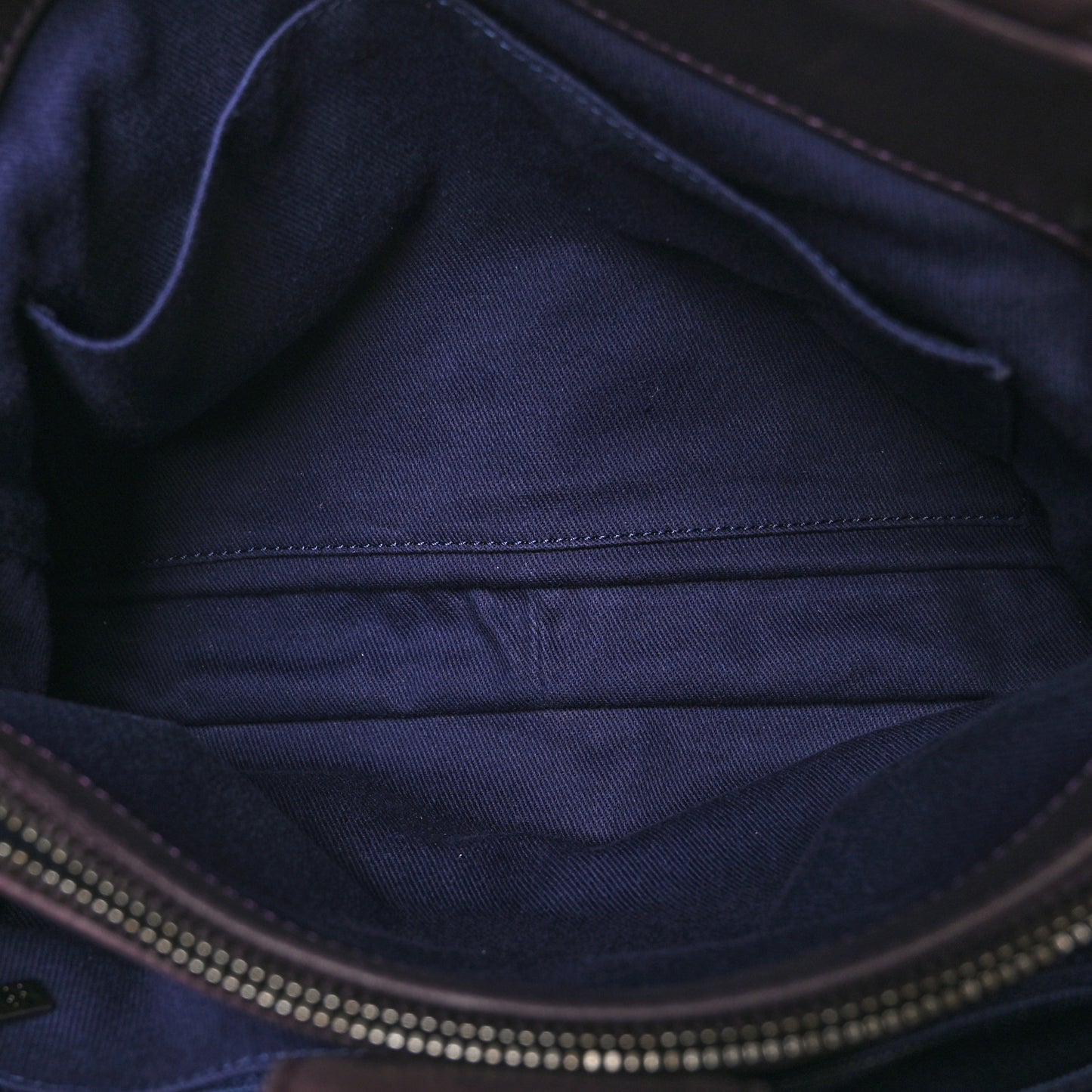 Iridescent Calfskin Small New Bubble Quilt Tote Plum