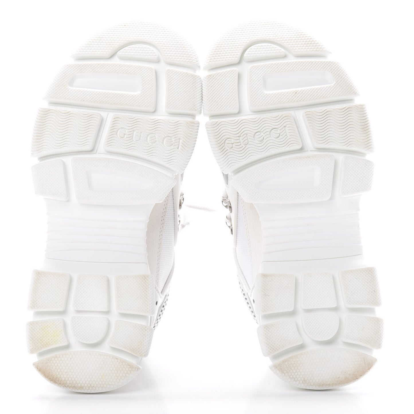 X SEGA Mesh Calfskin Suede Womens Flashtrek Sneakers 35 Great White