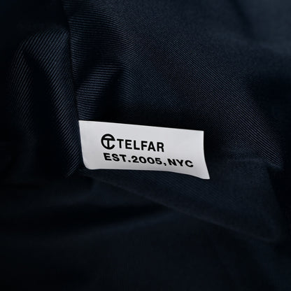 Telfar Vegan Leather Medium Shopping Bag Navy 7 of 10