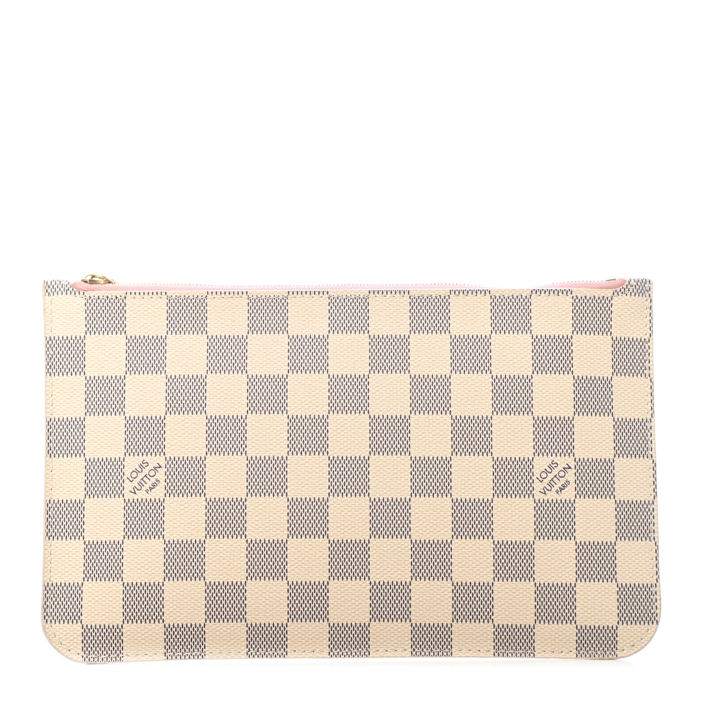Damier Azur Neverfull MM GM Pochette Rose Ballerine
