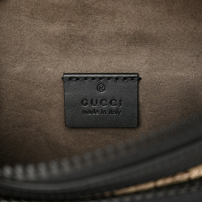 Gucci GG Supreme Monogram Belt Bag Black 6 of 11