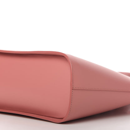 Mansur Gavriel Calfskin Top Handle Rounded Bag Blush 7 of 9