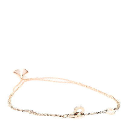 Bulgari 18K Rose Gold Mother of Pearl Divas' Dream Bracelet ML 2 of 4
