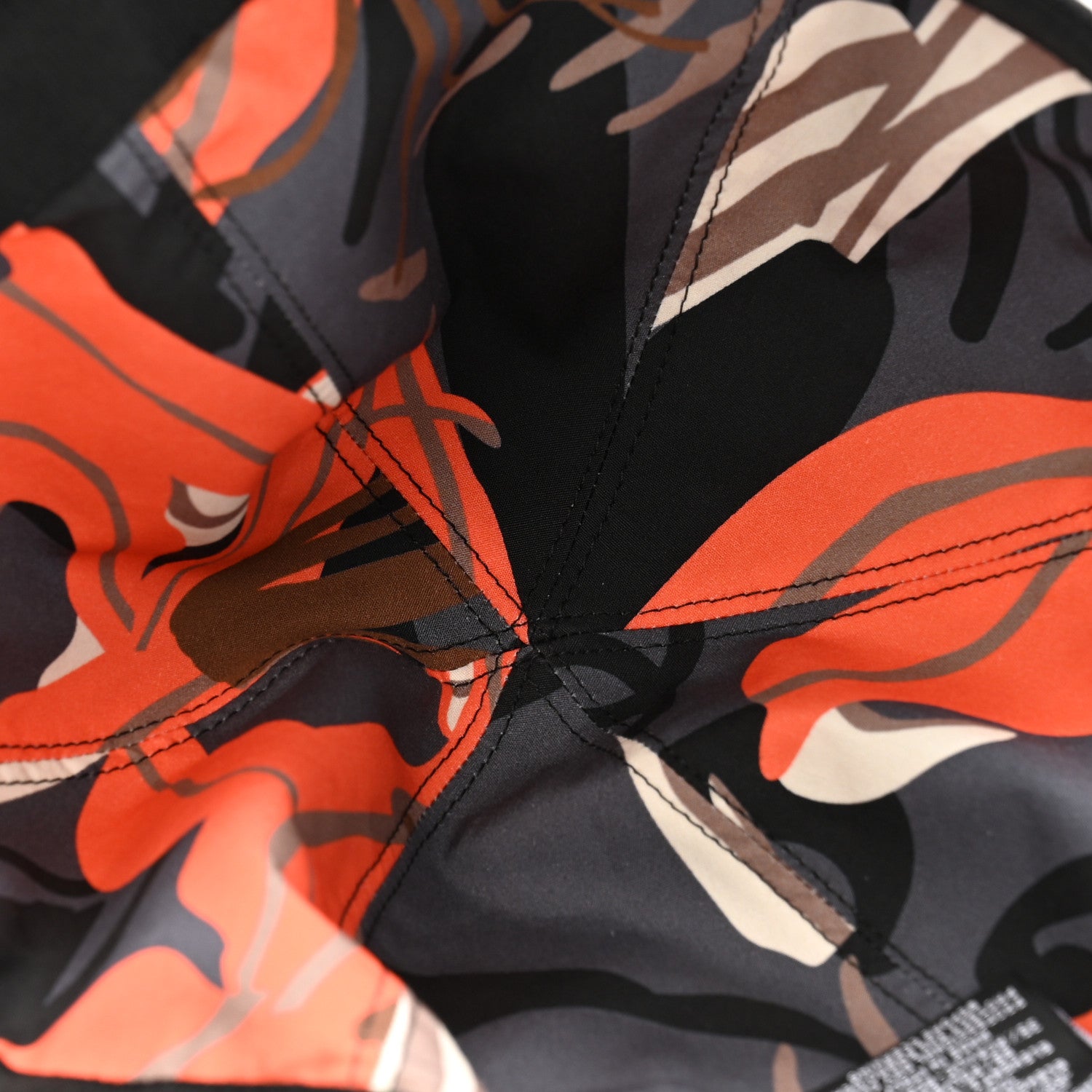 Chanel Cotton CC Cap Hat Black Coral 7 of 12