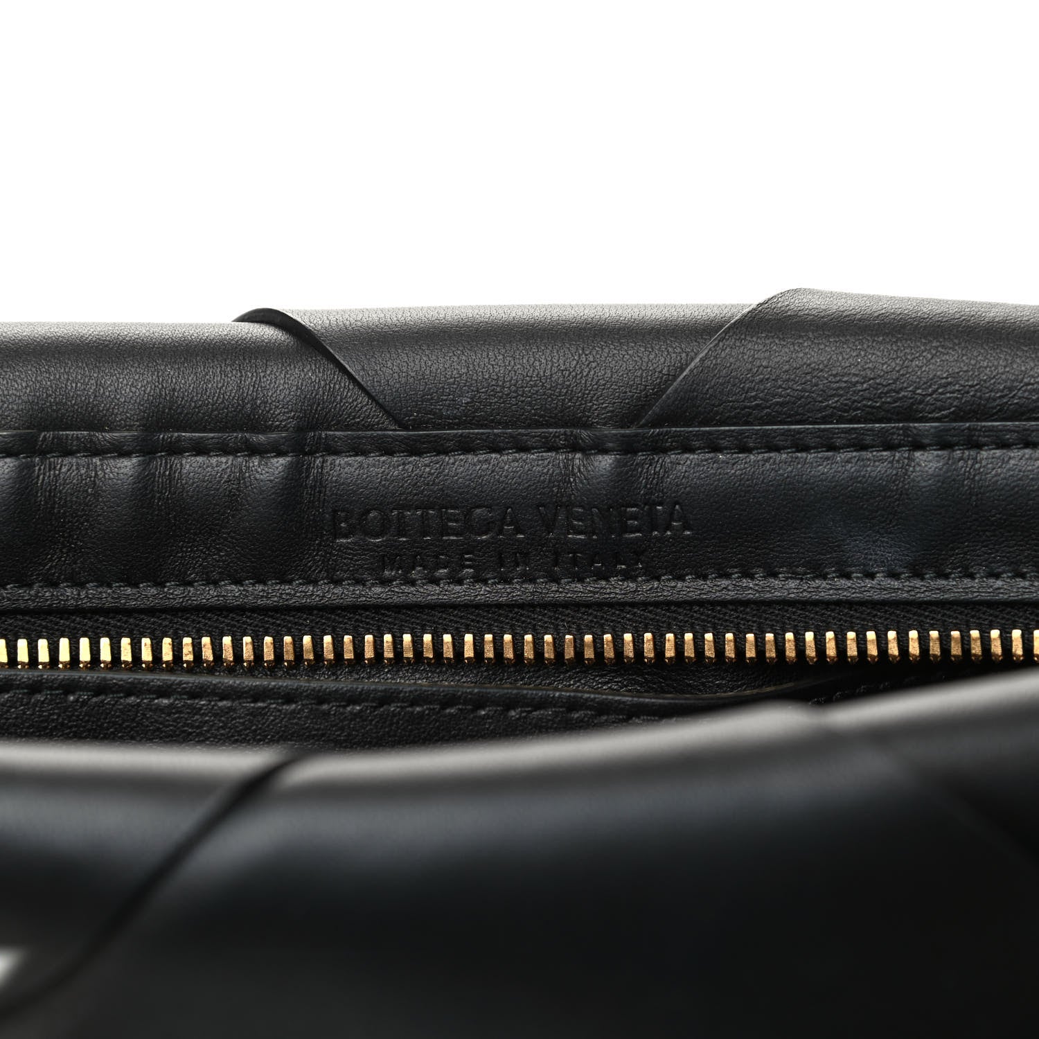 Bottega Veneta Woven Nappa Clutch Black 5 of 6