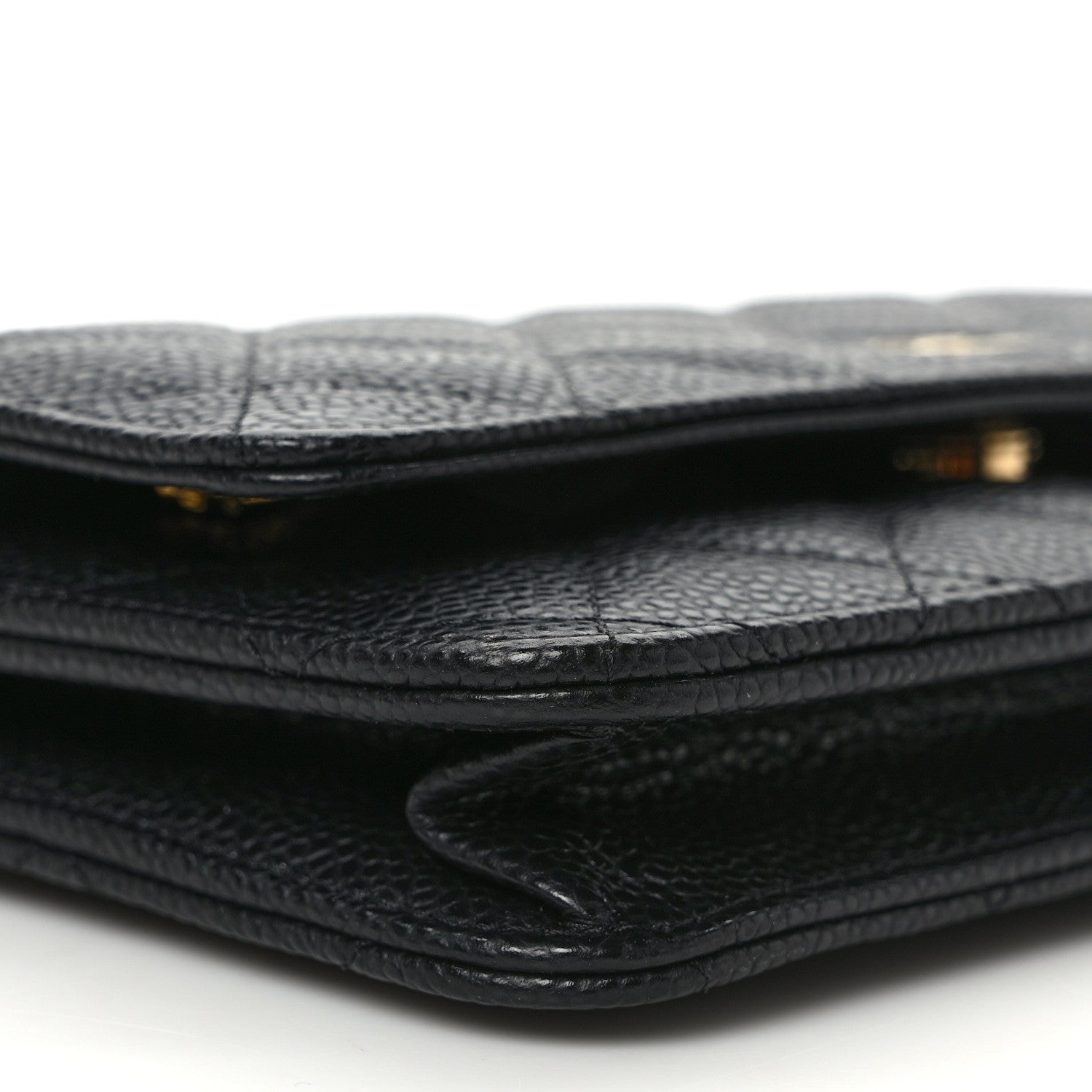 Chanel Caviar Quilted Wallet on Chain WOC Black 7 of 9