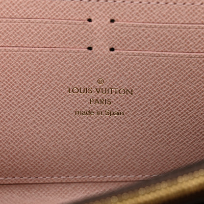 Louis Vuitton LOUIS VUITTON Monogram Clemence Wallet Rose Ballerine 6 of 7