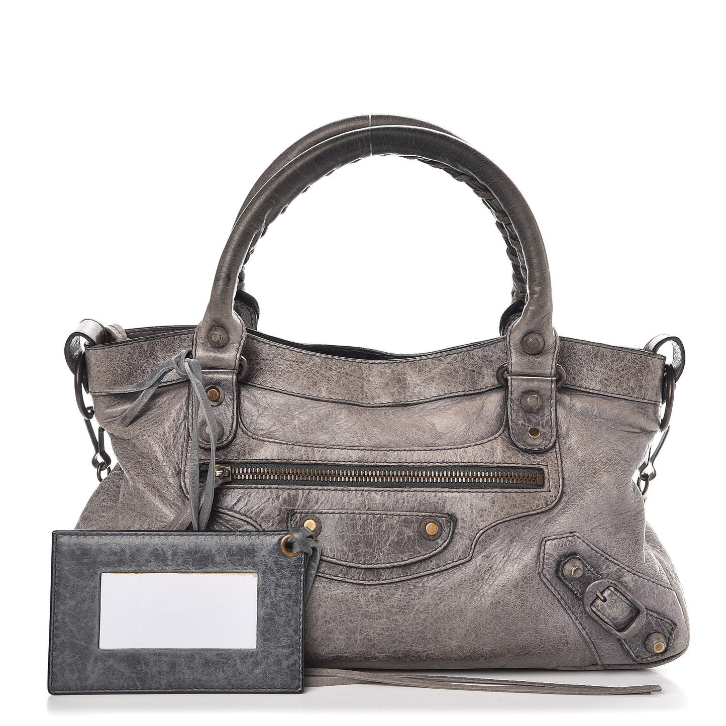 Agneau Rubber Covered Classic Hardware First Anthracite