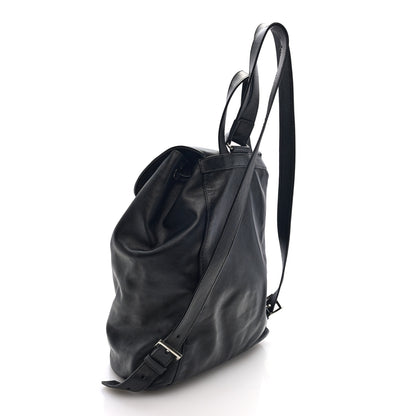 Prada Calfskin Backpack Black 2 of 8