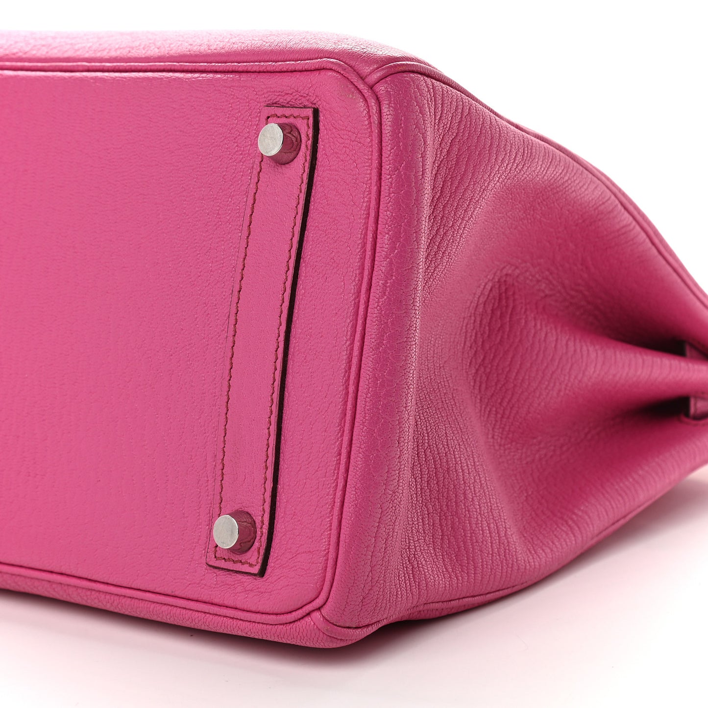 Chevre de Coromandel HAC Birkin 32 Fuchsia