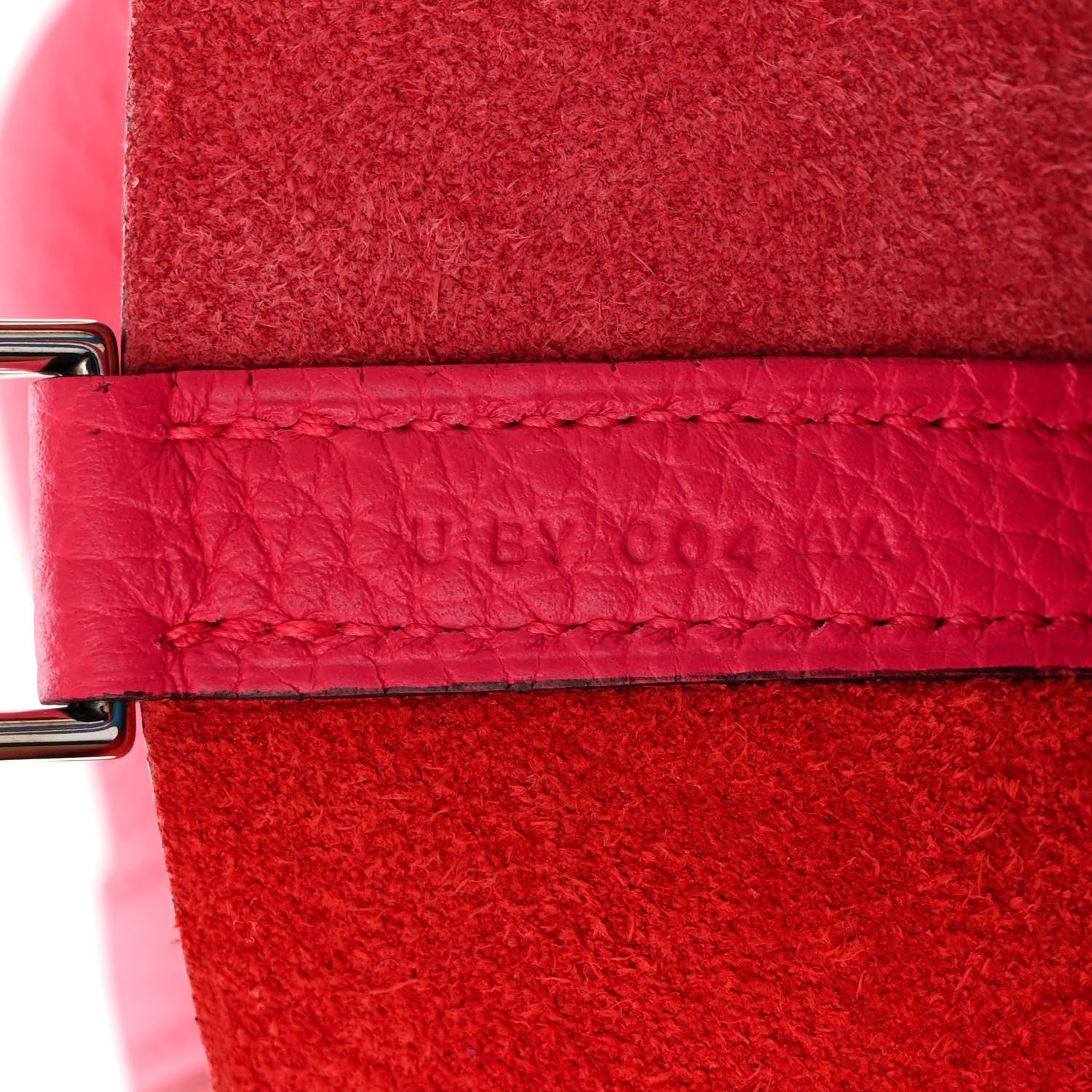 Hermes Taurillon Clemence Tri-Color Picotin Lock 18 PM Rouge Coeur Rose Extreme Bleu Zanzibar 7 of 11
