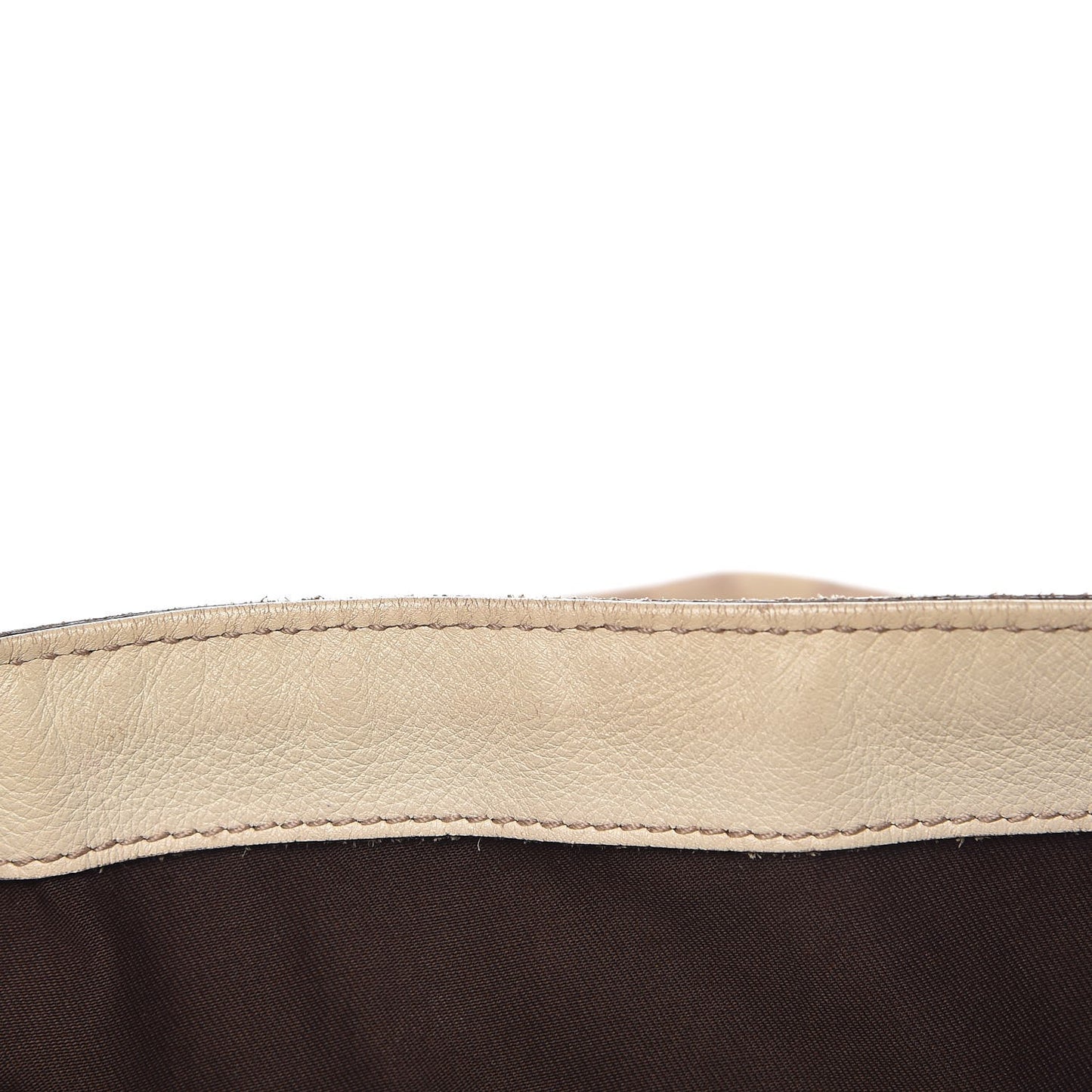 Monogram Large Wave Hobo Off White