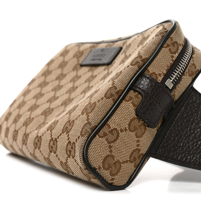 Gucci Monogram Belt Bag Dark Brown 10 of 10
