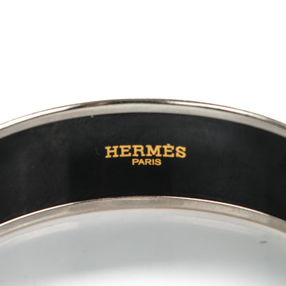 Hermes Enamel Printed Cachemire de Tamara Wide Bracelet 65 3 of 5