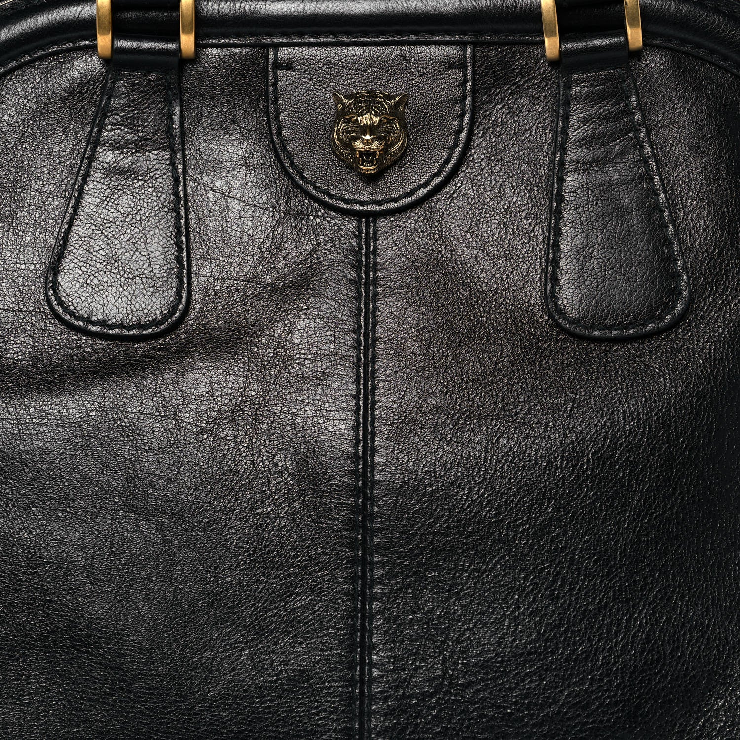 Gucci Calfskin Large Re(Belle) Top Handle Bag Black 8 of 13