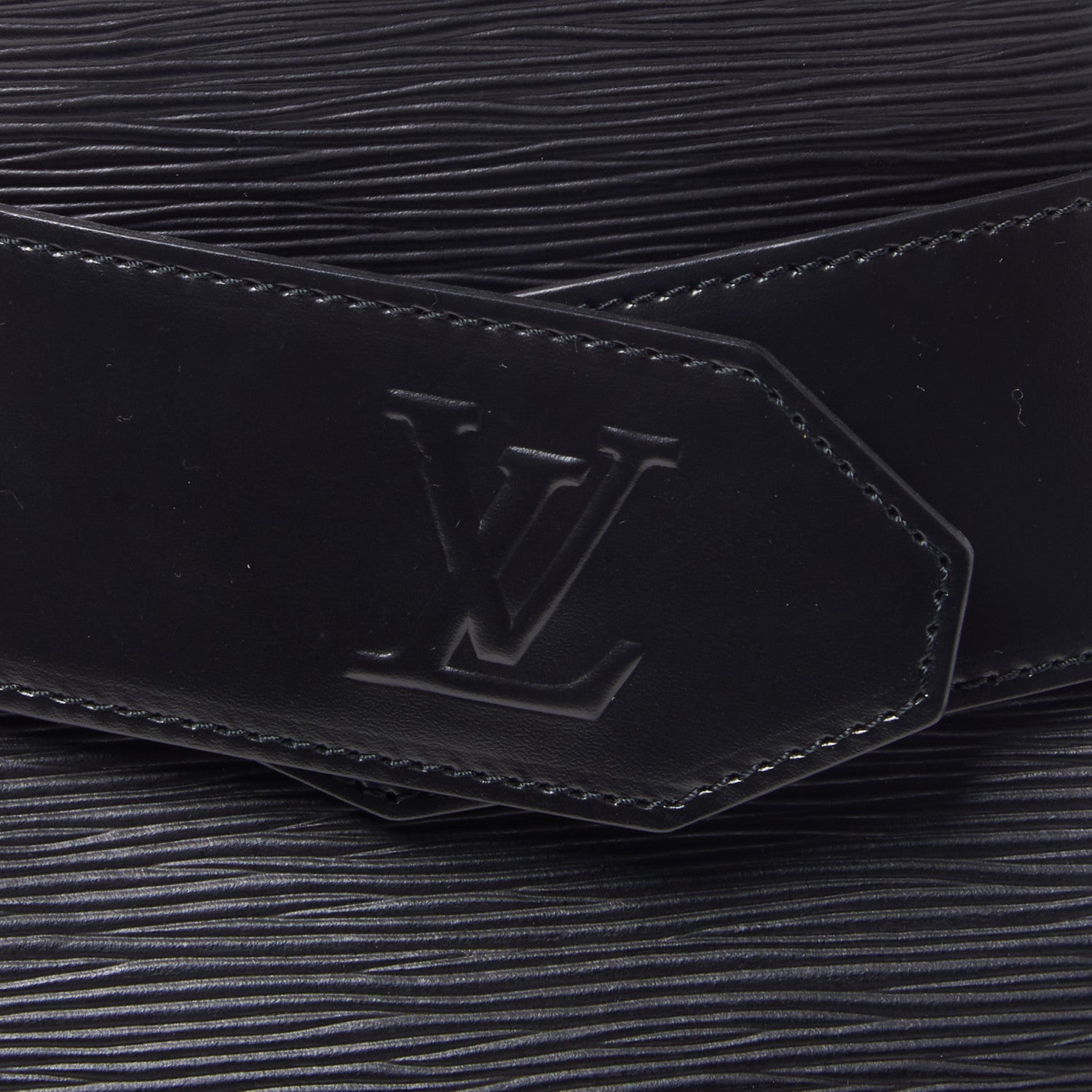 Louis Vuitton Epi Sac D'Epaule GM Black 7 of 7