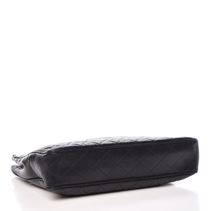 Chanel Lambskin Quilted Tote Black 4 of 18
