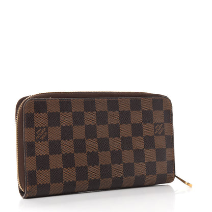Louis Vuitton Damier Ebene Zippy Organizer Wallet 3 of 11