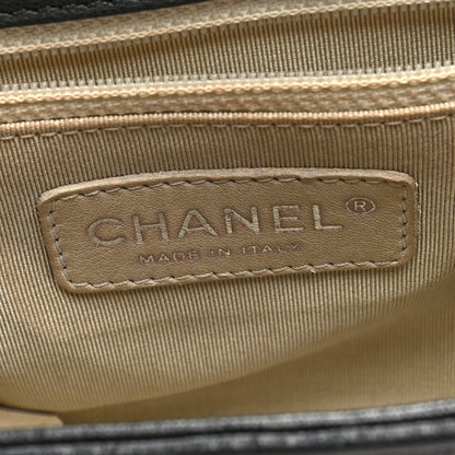 Chanel Washed Lambskin Quilted Mini Chain Around Flap Black 6 of 10