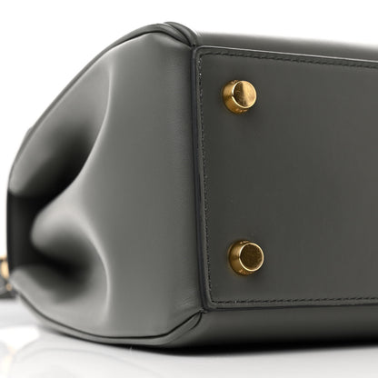 Celine Satinated Calfskin Small 16 Top Handle Bag Gray 11 of 12