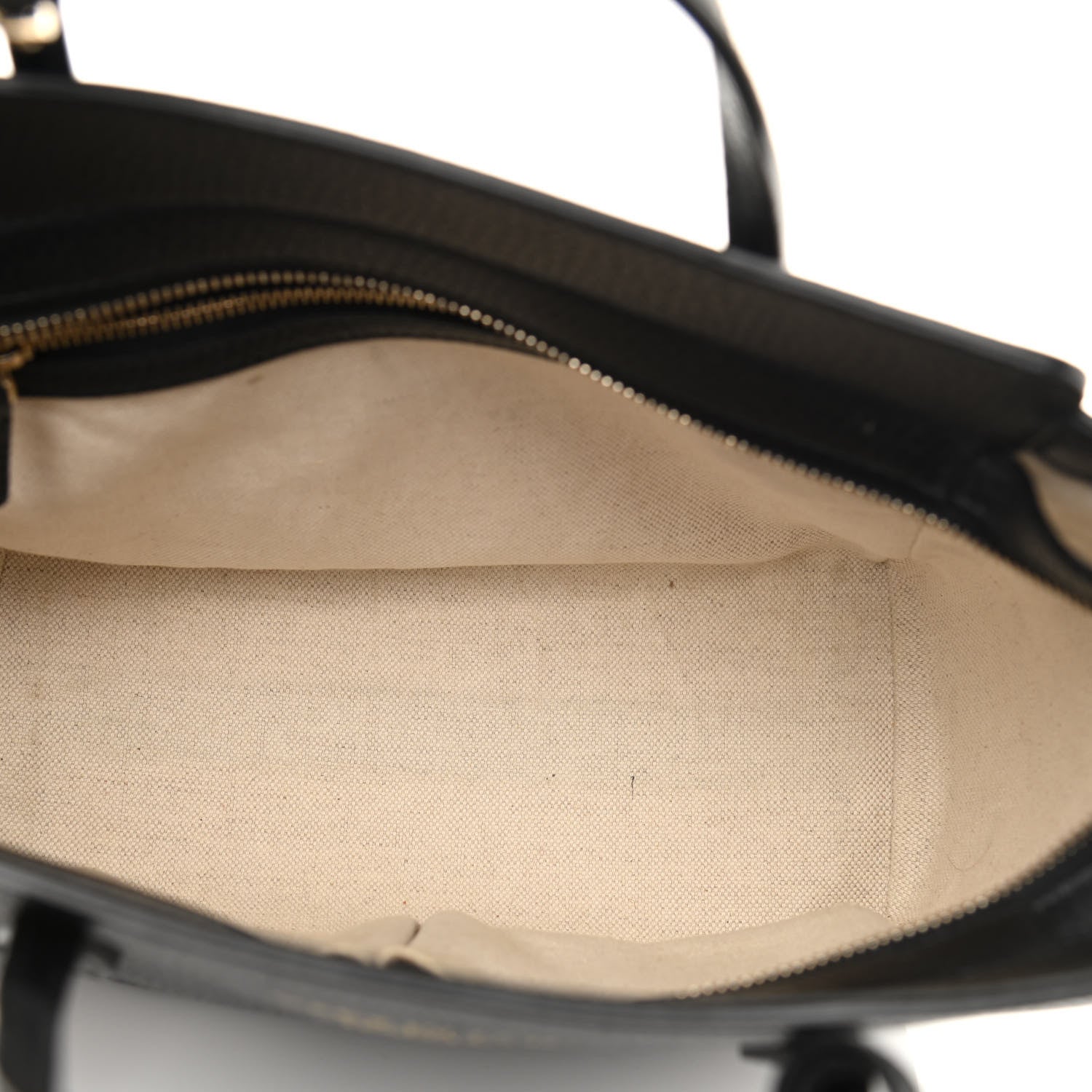 Gucci Dollar Calfskin Mini Swing Top Handle Bag Black 5 of 9